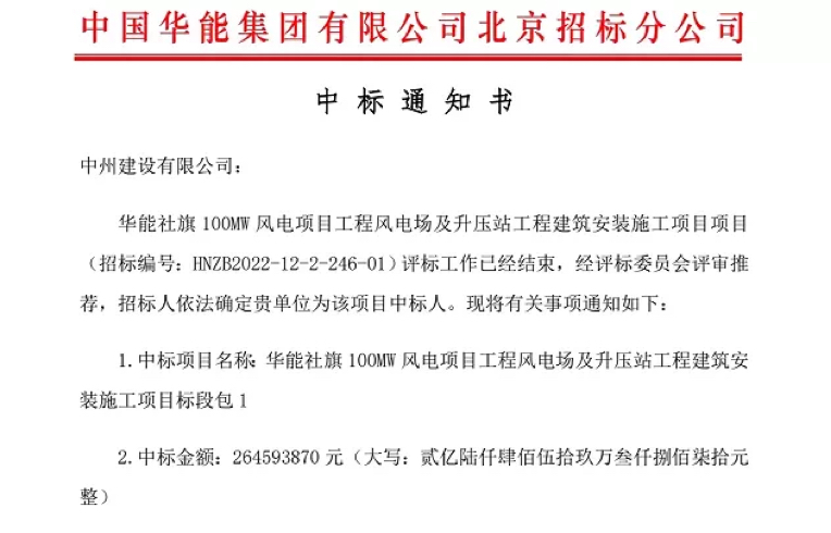 開局即決戰(zhàn) 起步即沖刺——中州建設有限公司新年中標工作開門紅！